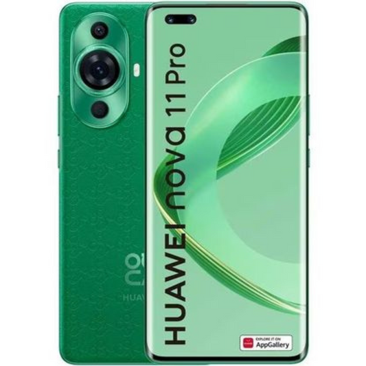 Nova 11 Pro Dual Sim Green, 256 GB, Refurbished