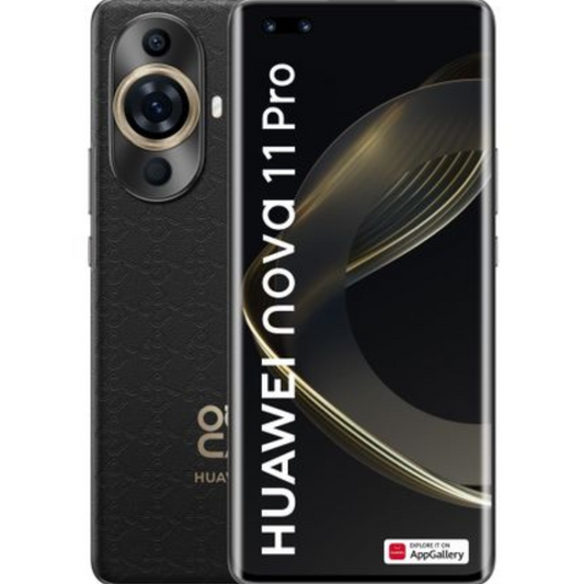 Nova 11 Pro Dual Sim Black, 256 GB, Refurbished