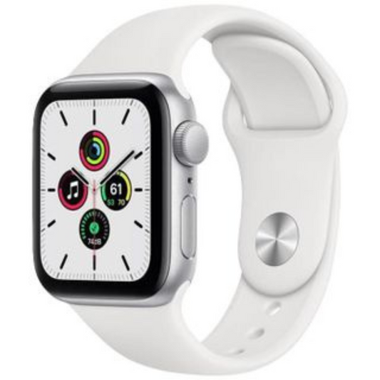 Apple Watch SE 2020 GPS, Silver Aluminium 40mm, Refurbished