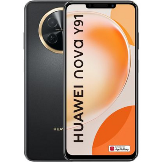 Nova Y91 Dual Sim Starry Black, 128 GB, Refurbished