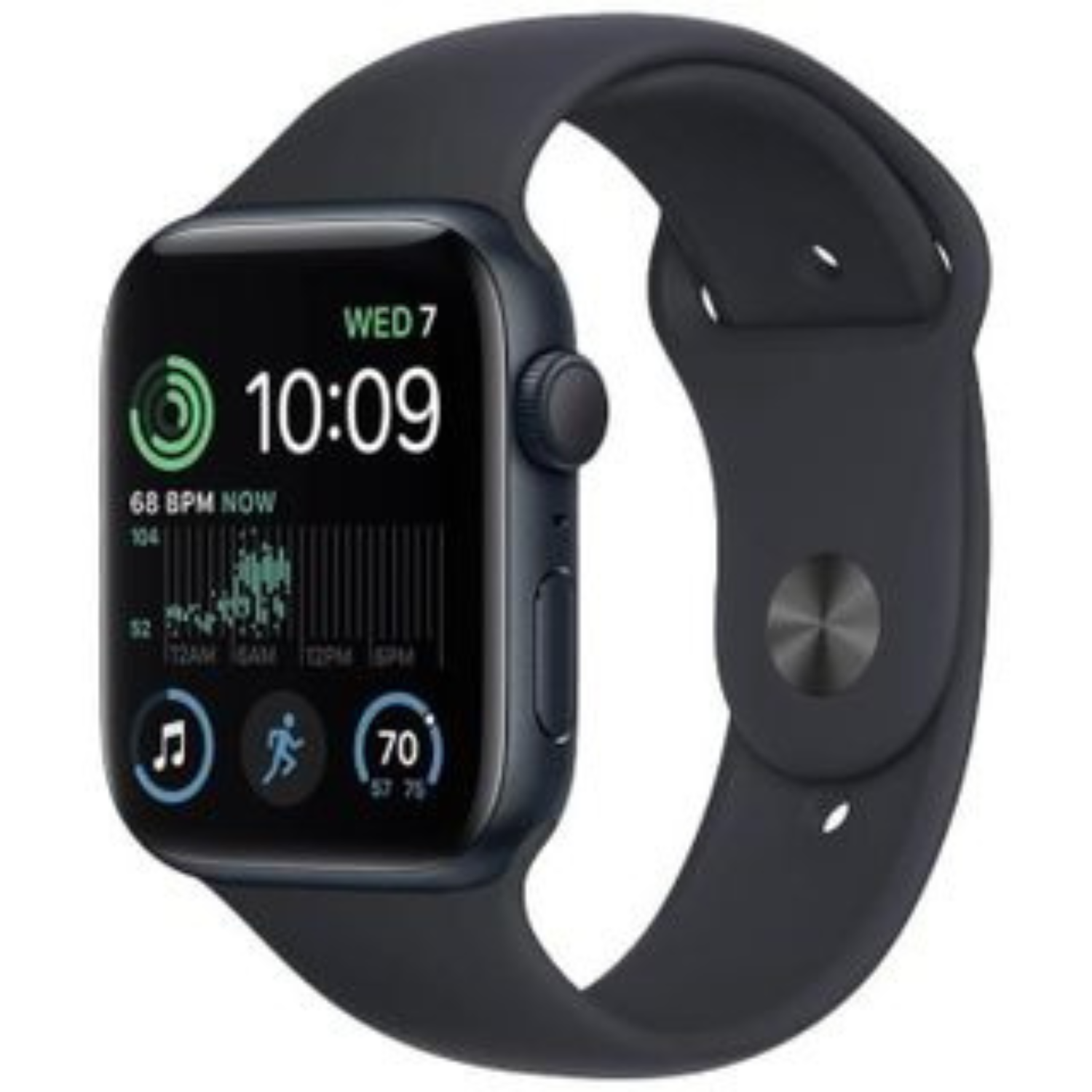 Apple Watch SE 2022 GPS, Midnight Aluminium 40mm, Refurbished