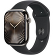Apple Watch Series 10 2024 GPS + Cellular, Natural Titanium 46mm, Refurbished