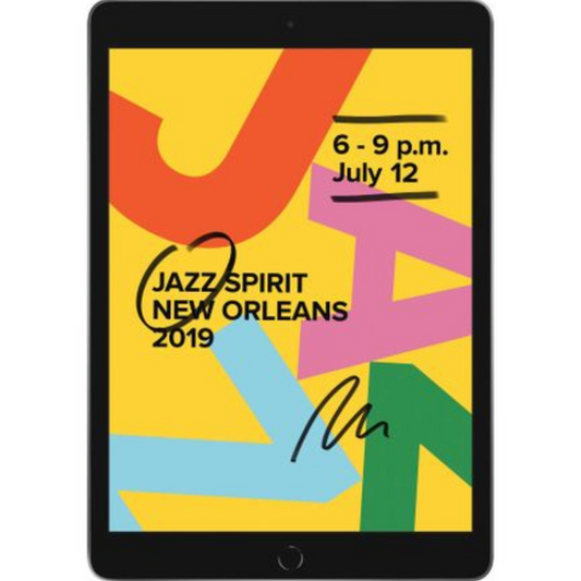 iPad 10.2" (2019) 7th Gen Cellular 32 GB, Space Gray, Refurbished