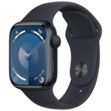 Apple Watch Series 9 2023 GPS, Midnight Aluminium 45mm, Refurbished