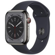 Apple Watch Series 8 2022 GPS + Cellular, Graphite Stainless Steel 45mm, Refurbished