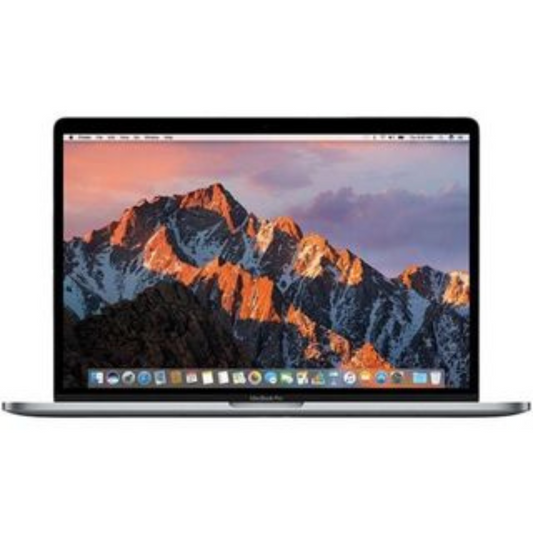 MacBook Pro 15″ Touch Bar 2017, i7 2.8 GHz, 16 GB, AMD Radeon Pro 555 256 GB, Space Gray, Refurbished