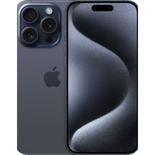iPhone 15 Pro Blue Titanium, 512 GB, Refurbished
