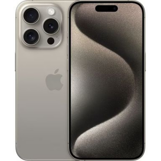 iPhone 15 Pro Natural Titanium, 512 GB, Refurbished