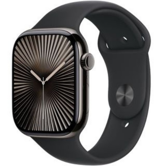 Apple Watch Series 10 2024 GPS + Cellular, Slate Titanium 46mm, Refurbished