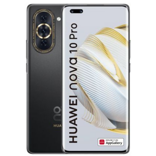 Nova 10 Pro Black, 256 GB, Refurbished