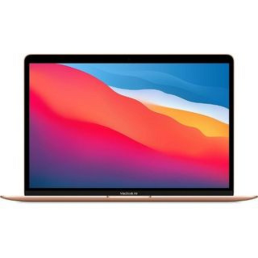 MacBook Air 13″ 2020, M1 8 Cores, 8 GB, 8 core GPU 512 GB, Gold, Refurbished