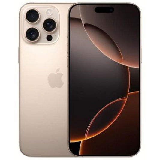 iPhone 16 Pro Max Desert Titanium, 256 GB, Refurbished