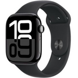 Apple Watch Series 10 2024 GPS + Cellular, Jet Black Aluminium 46mm, Refurbished