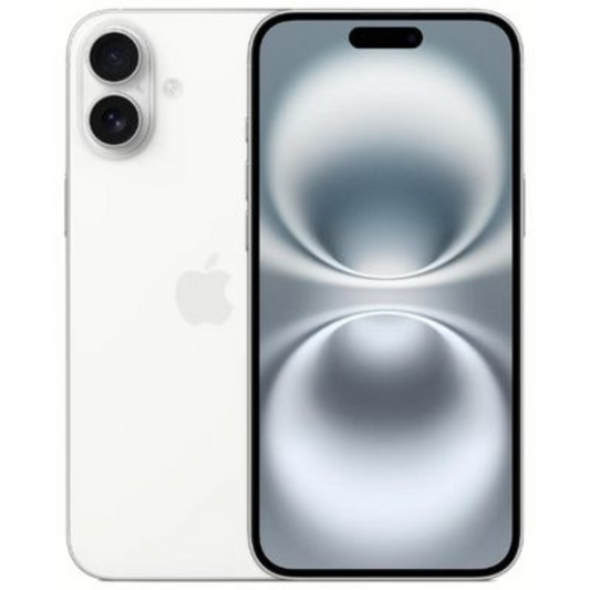 iPhone 16 Plus White, 128 GB, Refurbished
