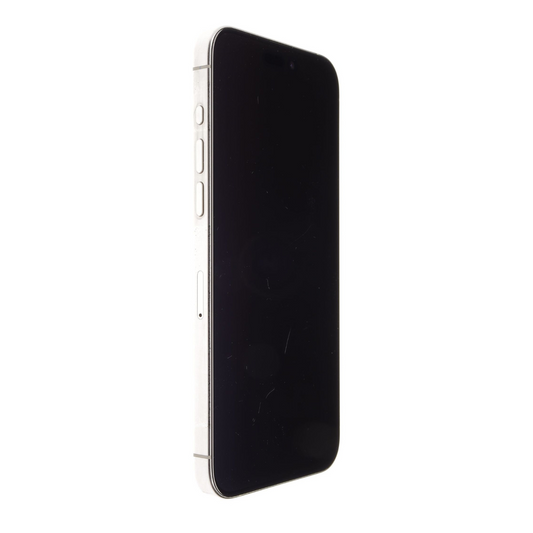 iPhone 15 Pro Max White Titanium, 256 GB, Refurbished