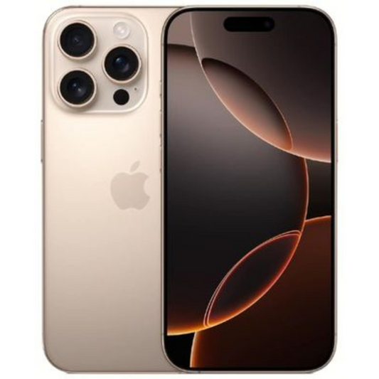 iPhone 16 Pro Desert Titanium, 256 GB, Refurbished