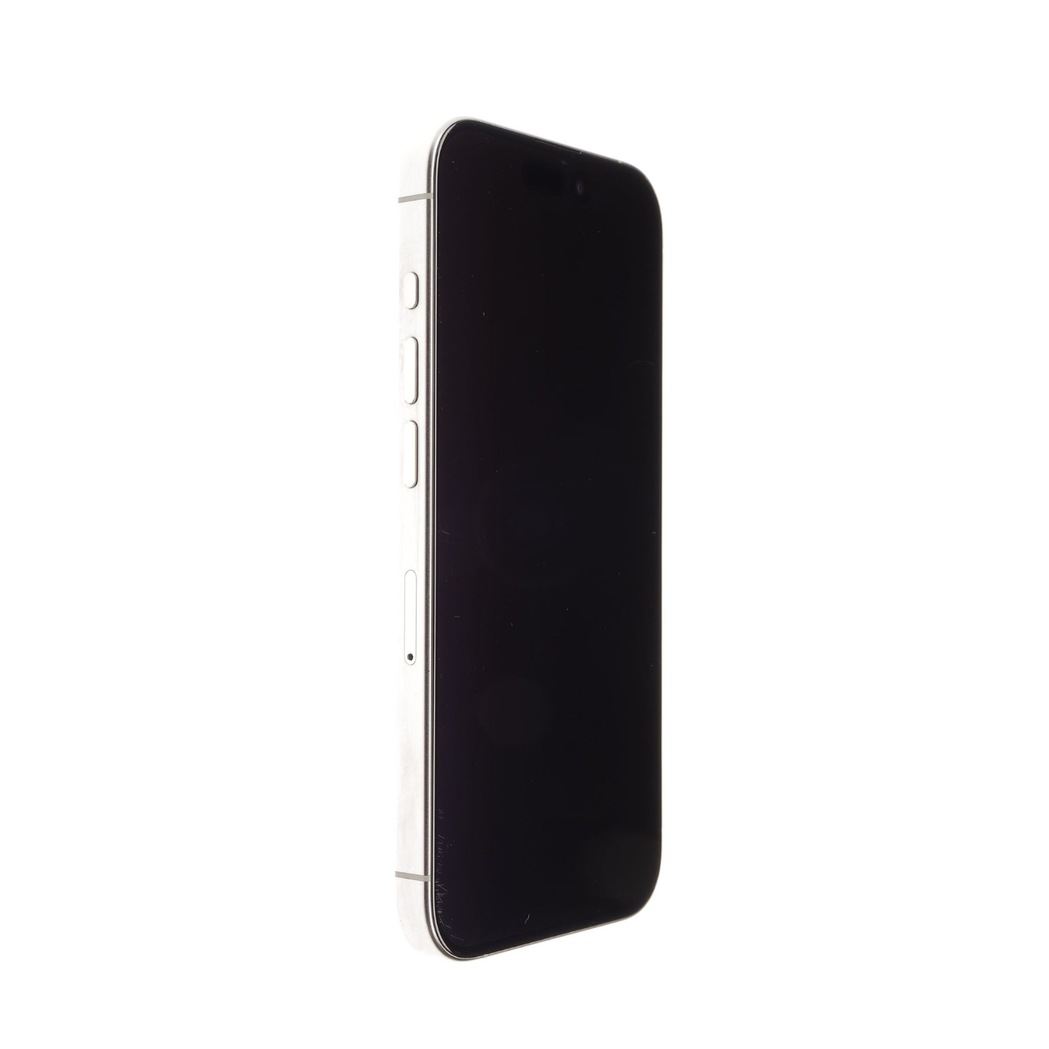 iPhone 15 Pro White Titanium, 128 GB, Refurbished