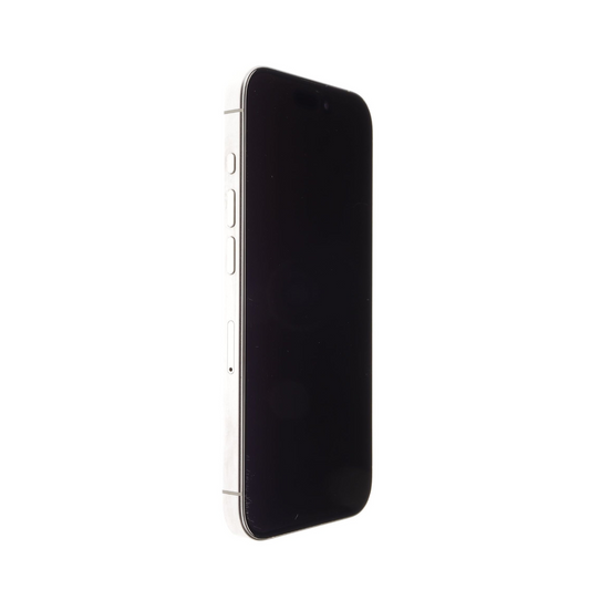 iPhone 15 Pro White Titanium, 128 GB, Refurbished