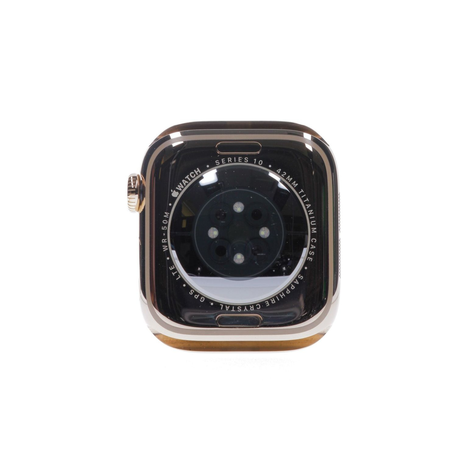 Apple Watch Series 10 2024 GPS + Cellular, Gold Titanium 46mm, Refurbished