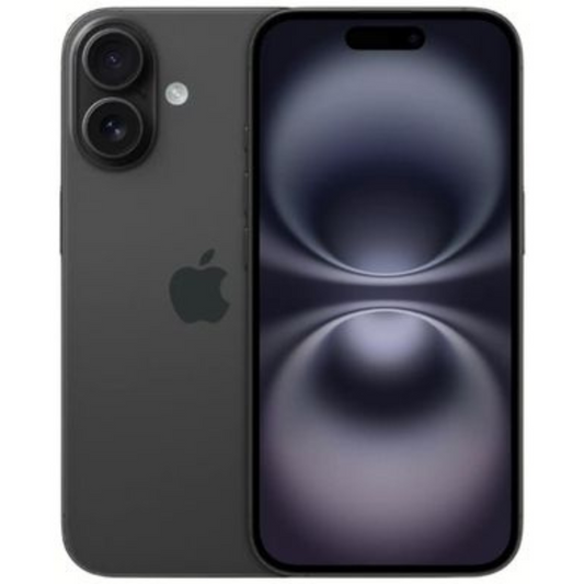 iPhone 16 Black, 128 GB, Refurbished