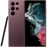 Galaxy S22 Ultra 5G Dual Sim, Burgundy, 128 GB,  Refurbished