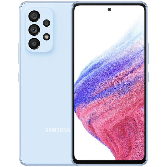 Samsung Galaxy A53 5G Dual Sim, Awesome Blue, 128 GB,  Refurbished